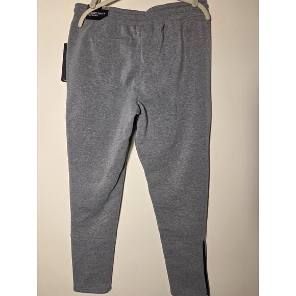 New RBX Mens L Tapered Zip Jogger Sweat Pants Wicking Quick Dry Gray 302114 - Picture 11 of 11